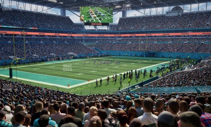 Hard Rock Stadium - Section 154 Seat View