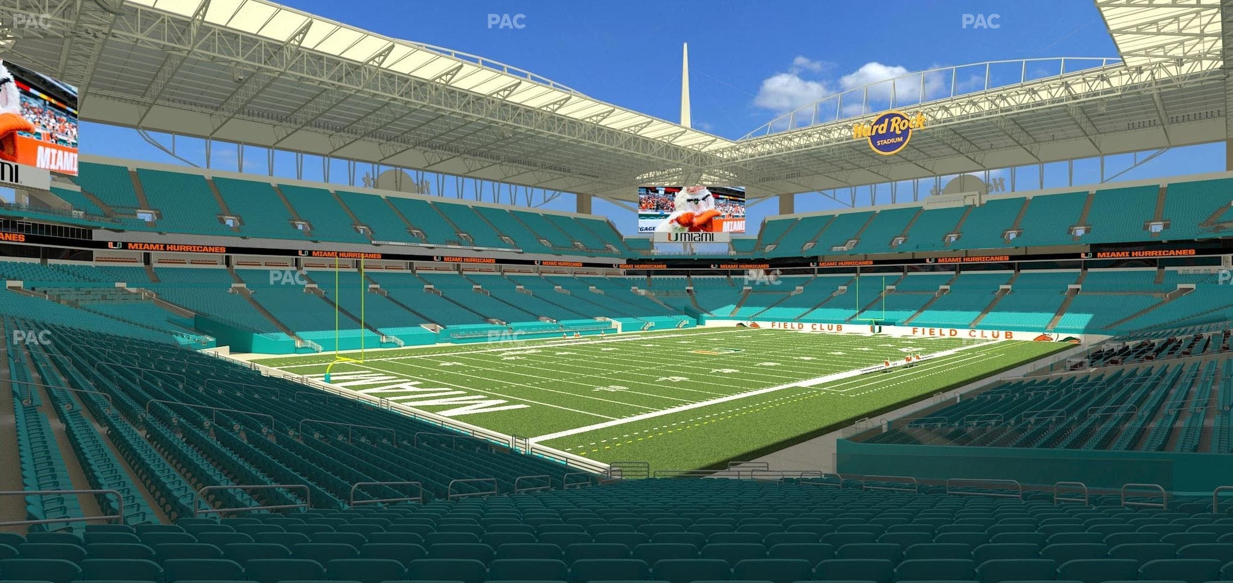 Hard Rock Stadium - Section 154 Seat View