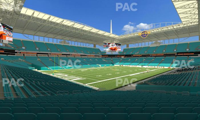 Hard Rock Stadium - Section 154 Seat View