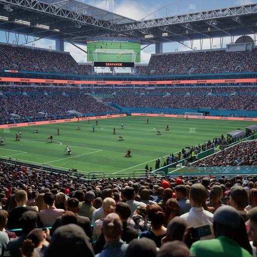 Hard Rock Stadium - Section 154 Seat View