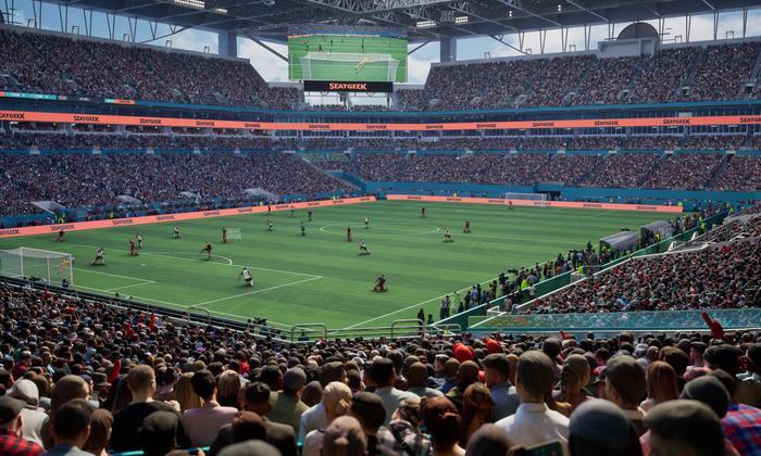 Hard Rock Stadium - Section 154 Seat View