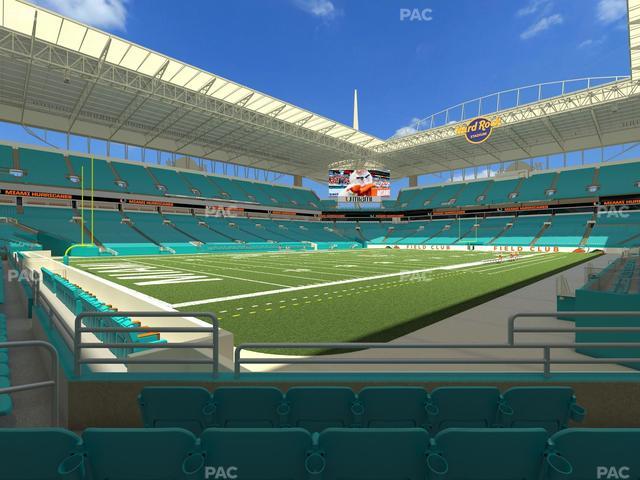 Hard Rock Stadium - Section 154 Seat View