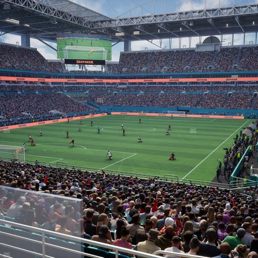 Hard Rock Stadium - Section 201 Seat View