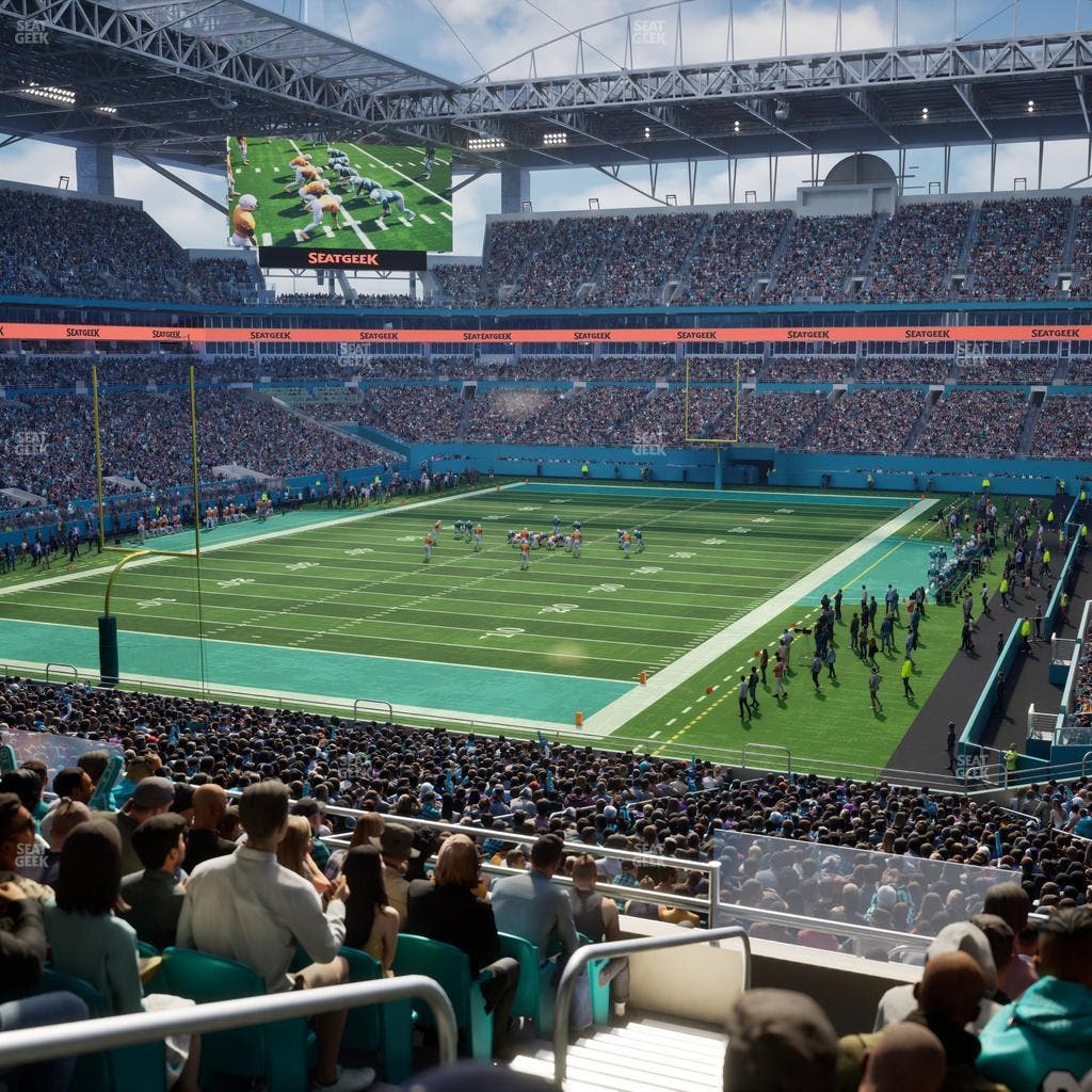 Hard Rock Stadium - Section 201 Seat View