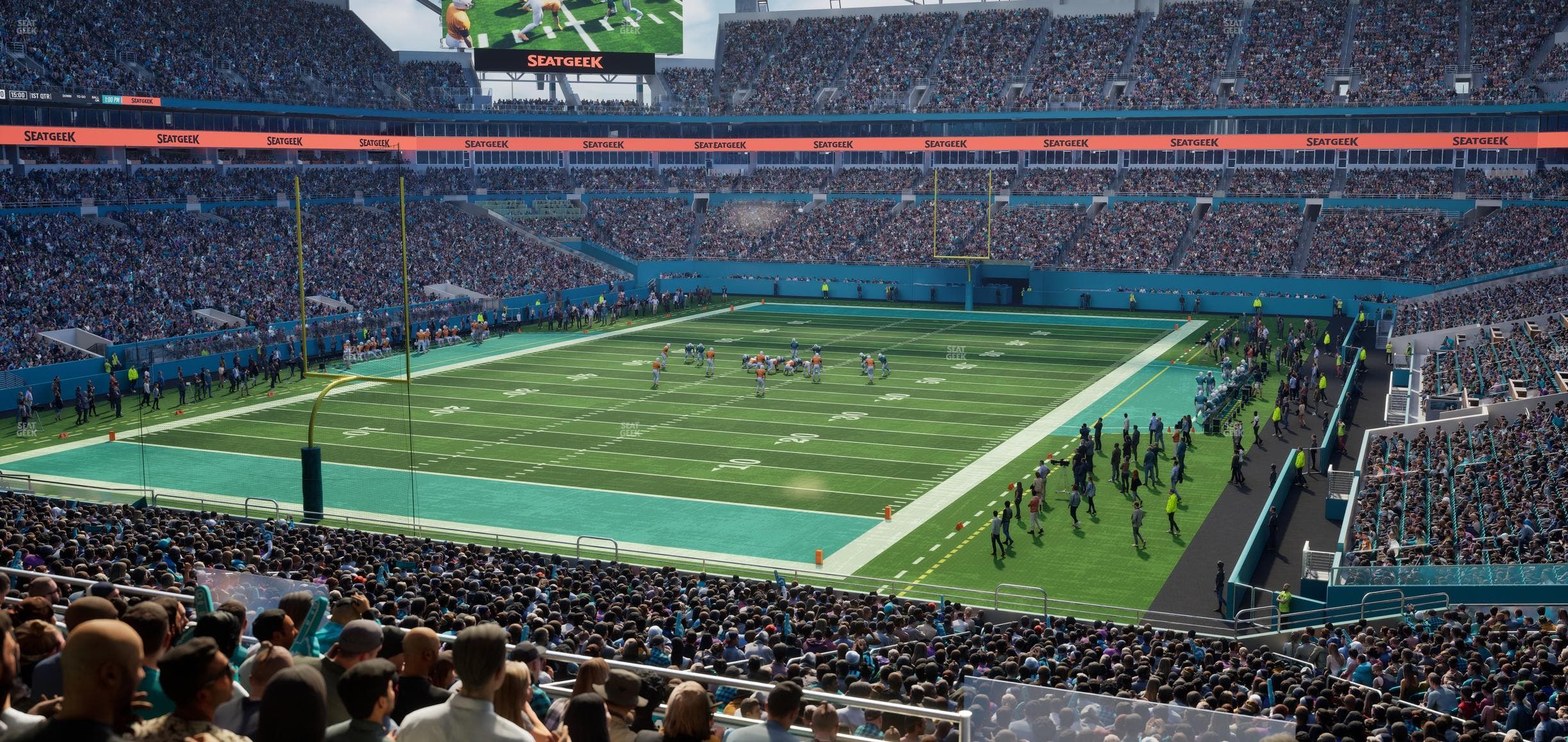 Hard Rock Stadium - Section 201 Seat View