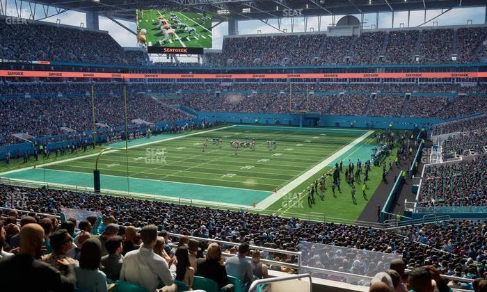 Hard Rock Stadium - Section 201 Seat View