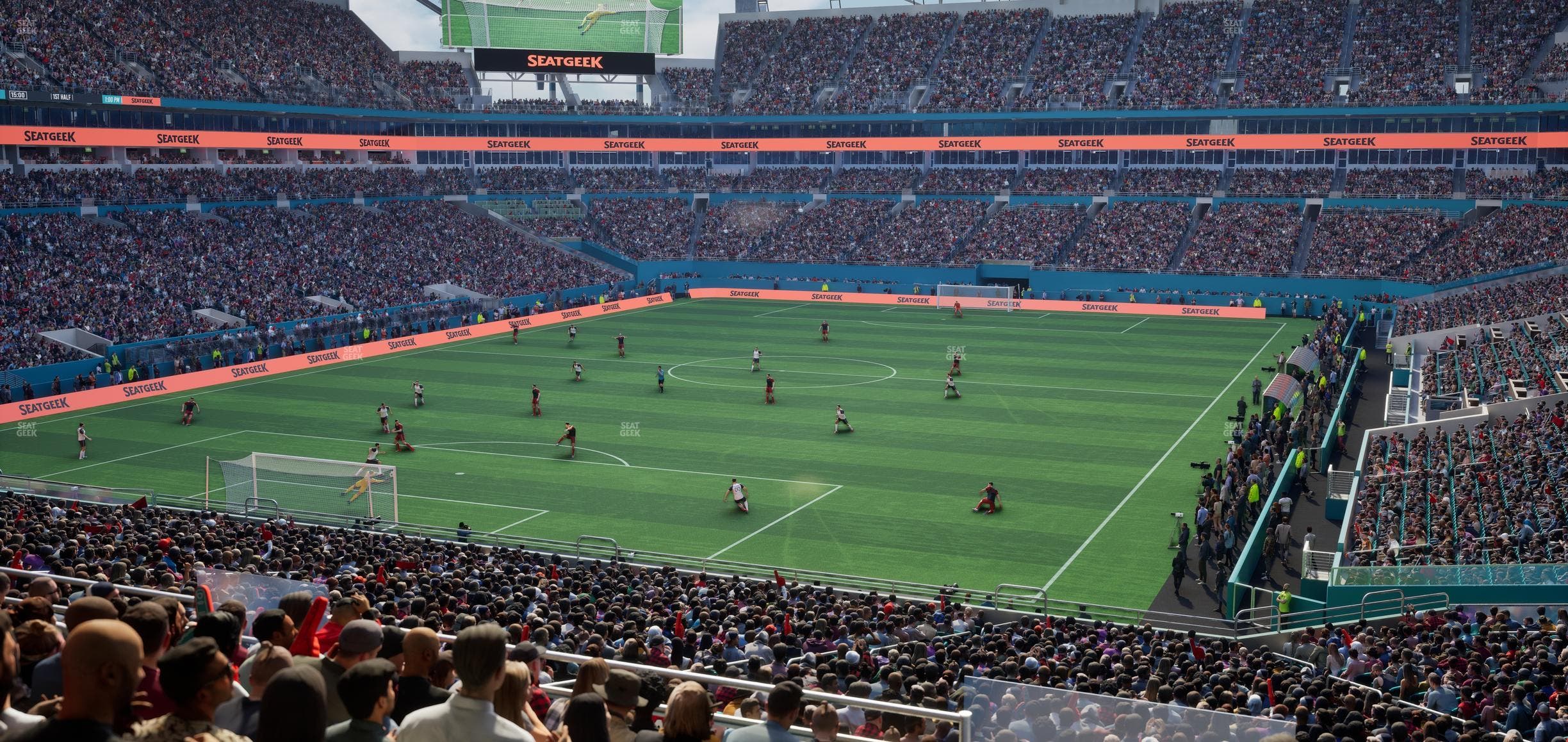 Hard Rock Stadium - Section 201 Seat View