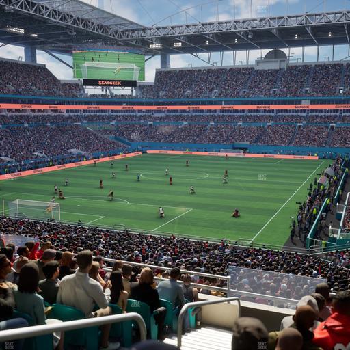 Hard Rock Stadium - Section 201 Seat View