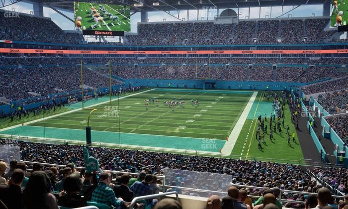Hard Rock Stadium - Section 202 Seat View