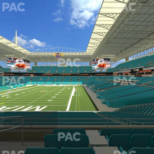 Hard Rock Stadium - Section 202 Seat View