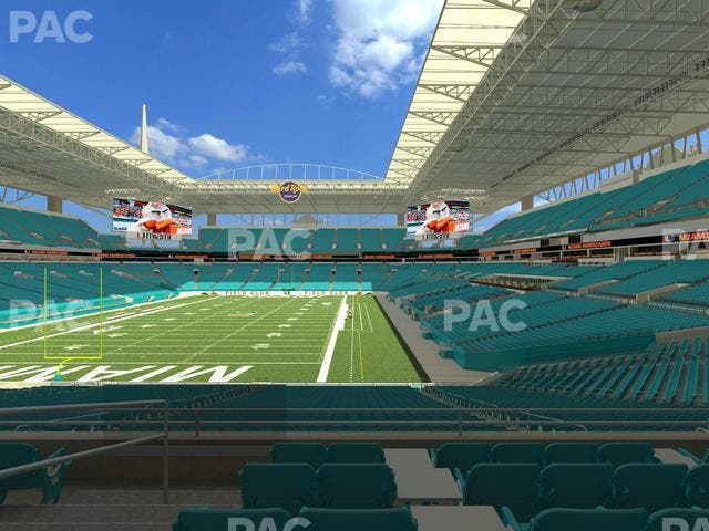 Hard Rock Stadium - Section 202 Seat View