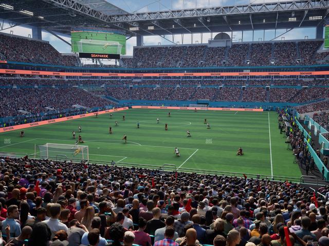 Hard Rock Stadium - Section 202 Seat View