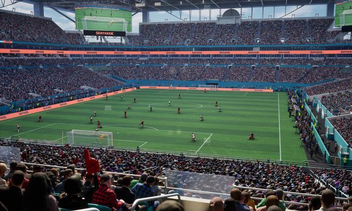 Hard Rock Stadium - Section 202 Seat View