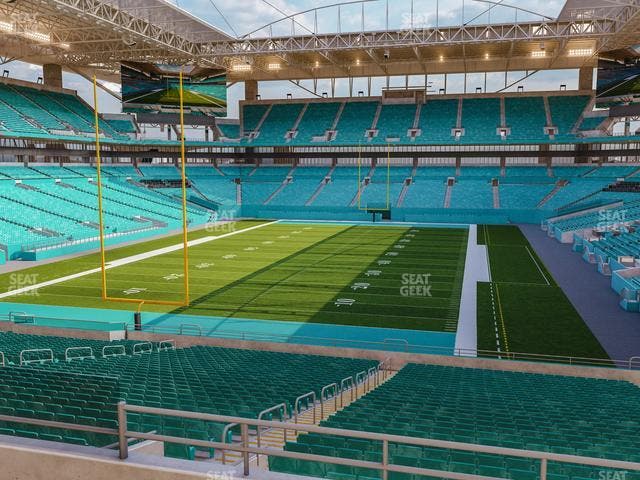 Hard Rock Stadium - Section 202 Seat View
