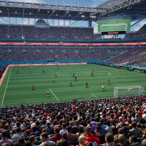 Hard Rock Stadium - Section 206 Seat View