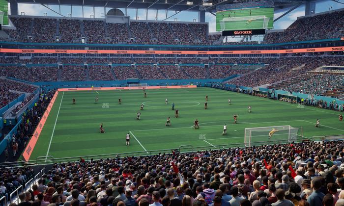 Hard Rock Stadium - Section 206 Seat View