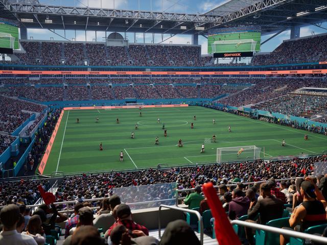 Hard Rock Stadium - Section 206 Seat View Hard Rock Stadium - Section 206 Seat View