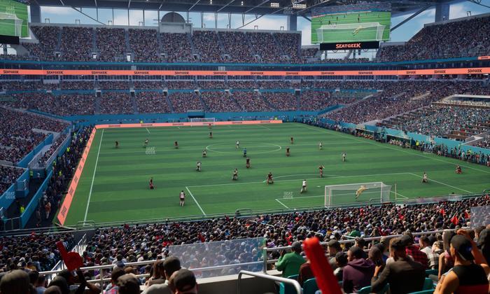 Hard Rock Stadium - Section 206 Seat View