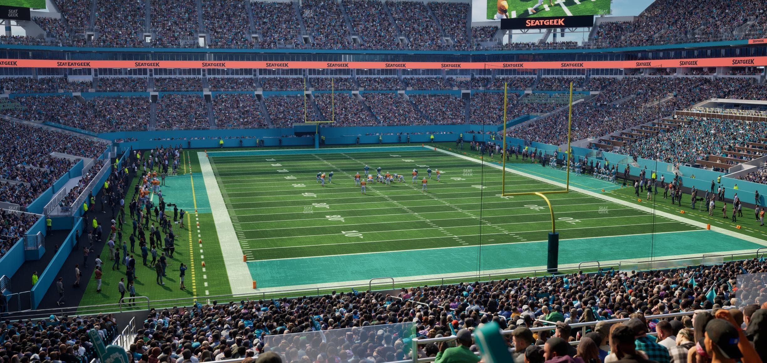 Hard Rock Stadium - Section 206 Seat View