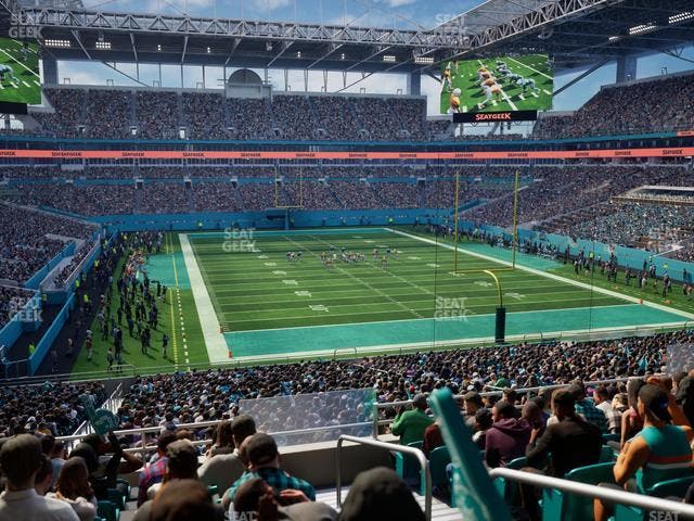 Hard Rock Stadium - Section 206 Seat View