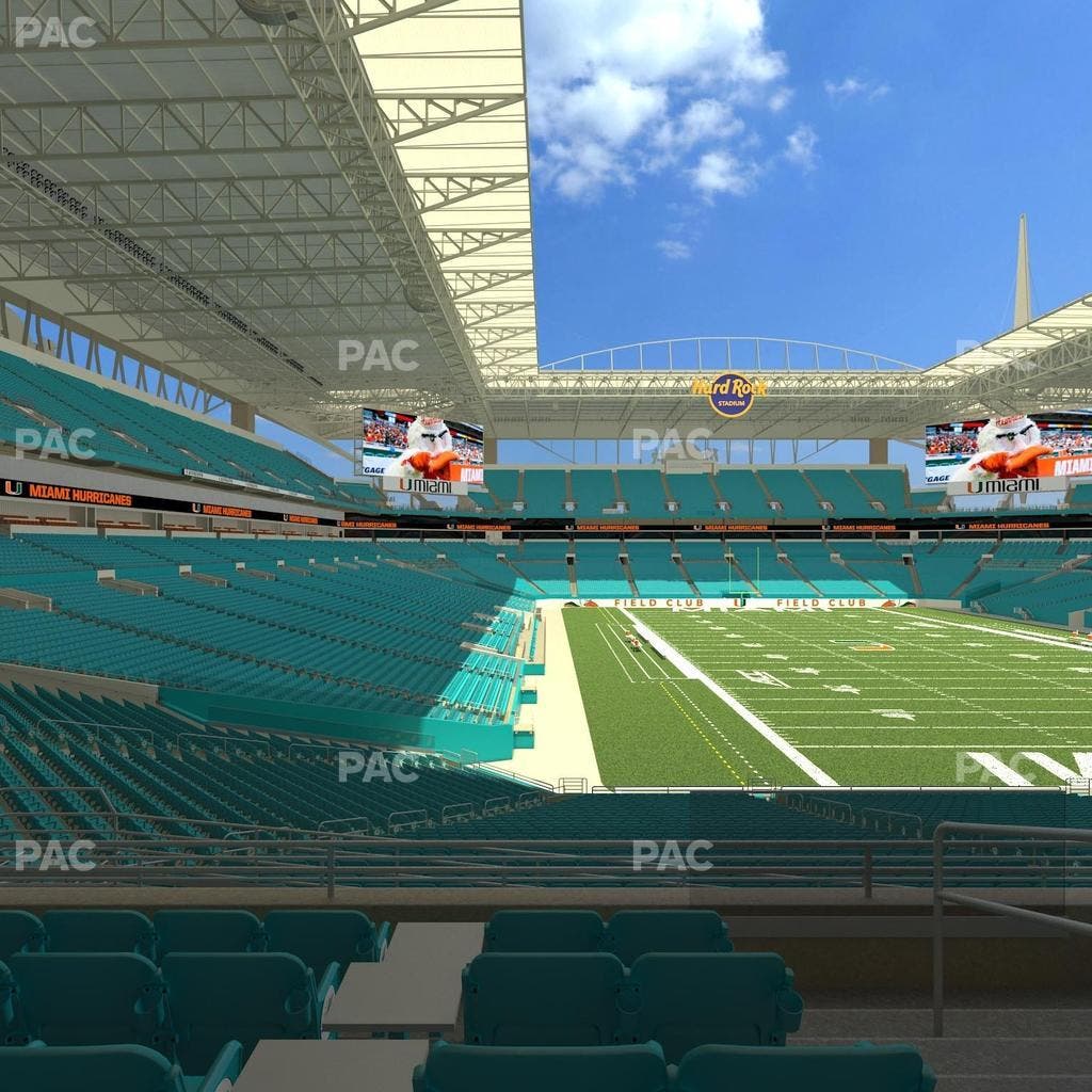 Hard Rock Stadium - Section 207 Seat View