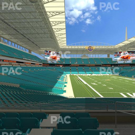 Hard Rock Stadium - Section 207 Seat View