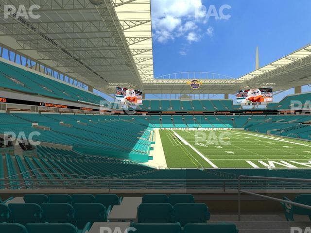 Hard Rock Stadium - Section 207 Seat View
