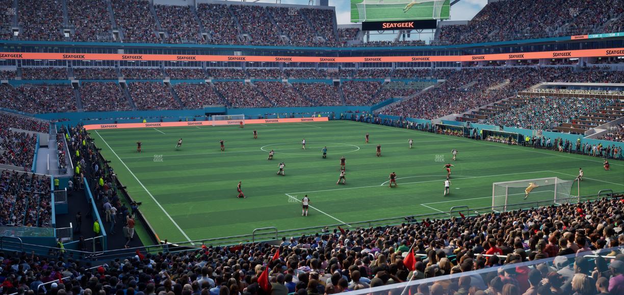 Hard Rock Stadium - Section 207 Seat View