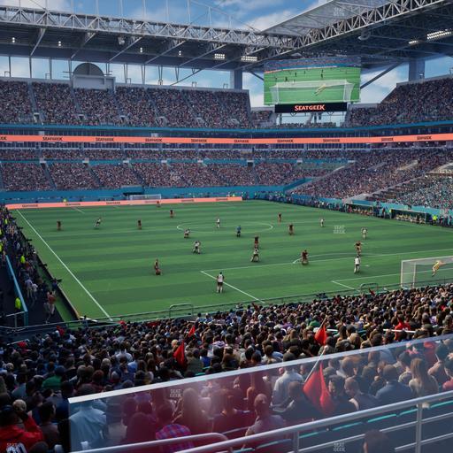 Hard Rock Stadium - Section 207 Seat View