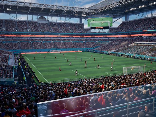 Hard Rock Stadium - Section 207 Seat View