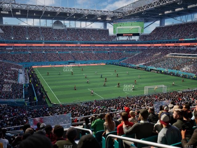 Hard Rock Stadium - Section 207 Seat View
