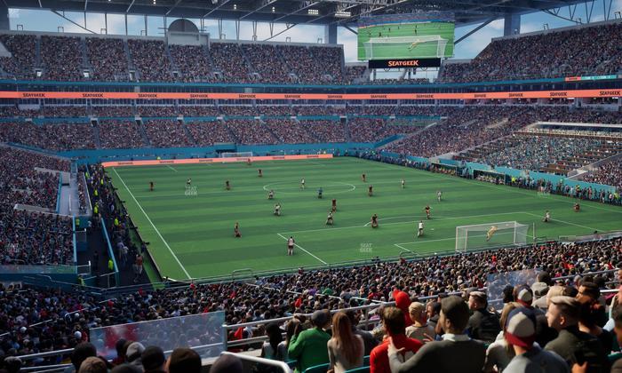 Hard Rock Stadium - Section 207 Seat View