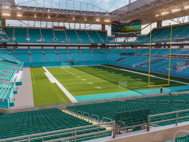 Hard Rock Stadium - Section 207 Seat View