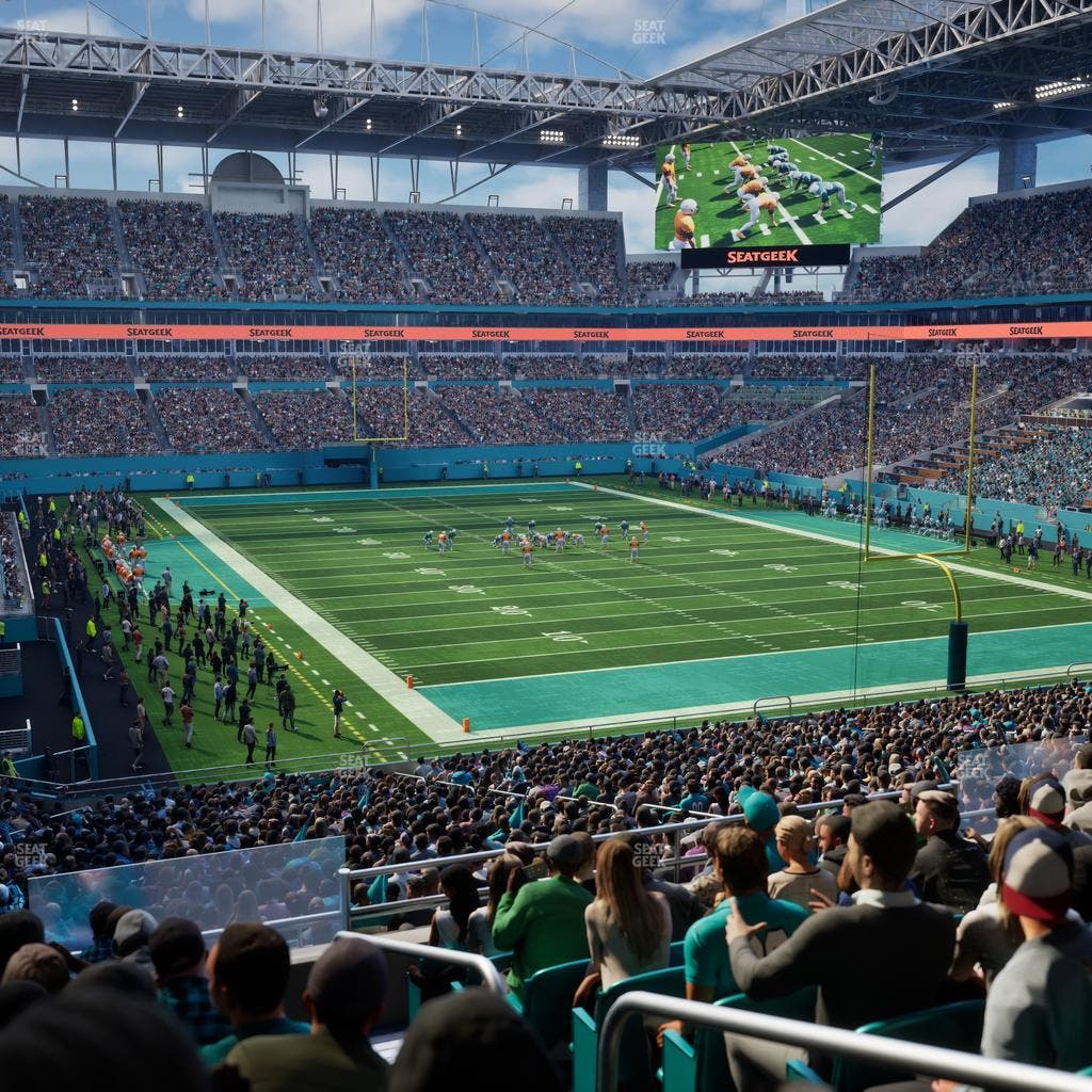 Hard Rock Stadium - Section 207 Seat View