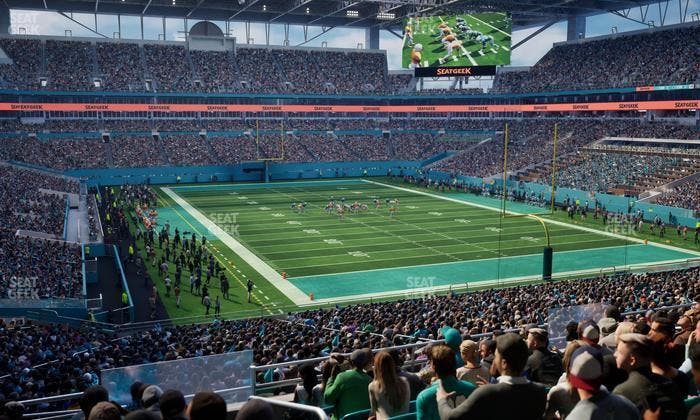 Hard Rock Stadium - Section 207 Seat View