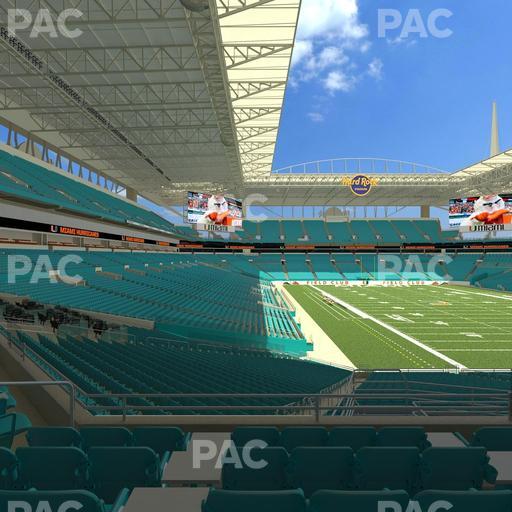 Hard Rock Stadium - Section 208 Seat View