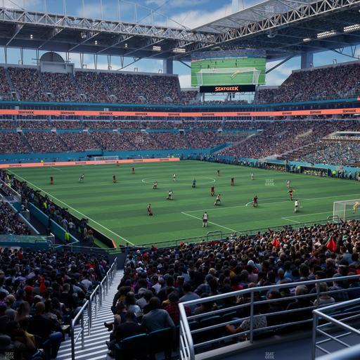 Hard Rock Stadium - Section 208 Seat View