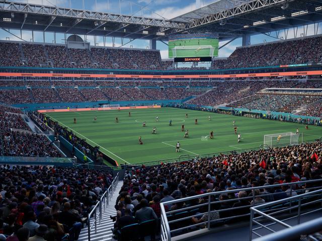 Hard Rock Stadium - Section 208 Seat View