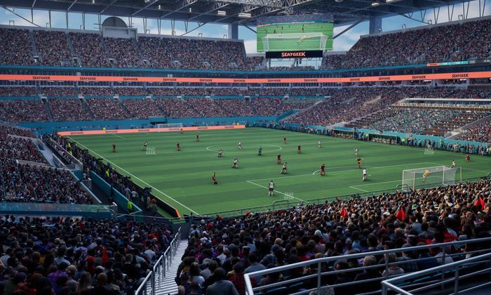 Hard Rock Stadium - Section 208 Seat View