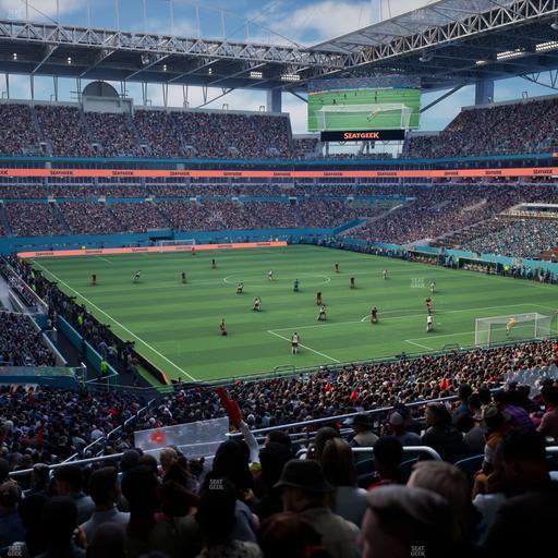 Hard Rock Stadium - Section 208 Seat View