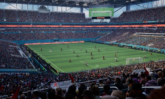 Hard Rock Stadium - Section 208 Seat View