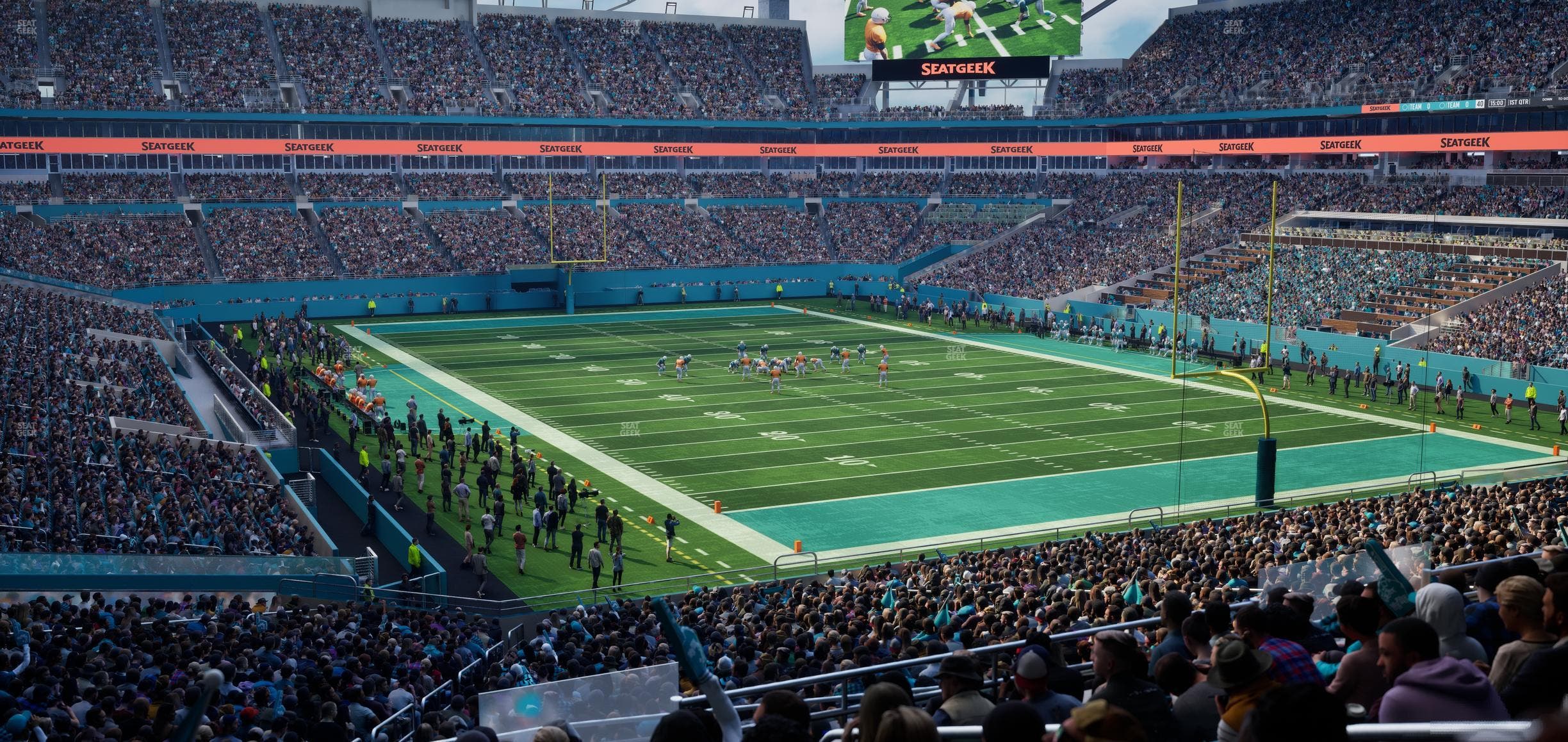 Hard Rock Stadium - Section 208 Seat View