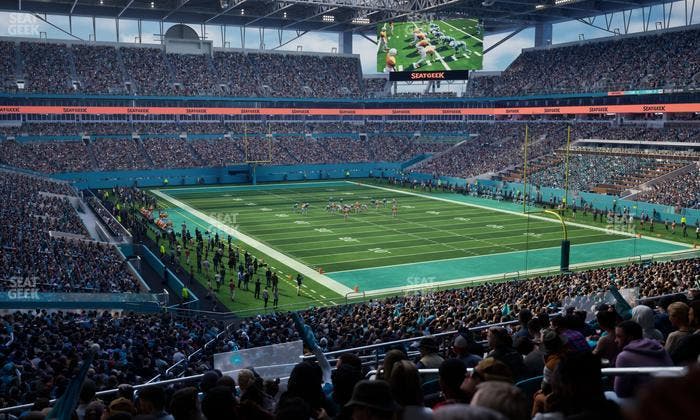 Hard Rock Stadium - Section 208 Seat View