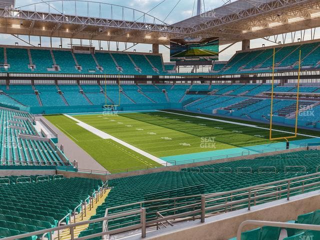 Hard Rock Stadium - Section 208 Seat View
