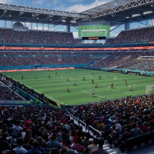 Hard Rock Stadium - Section 209 Seat View