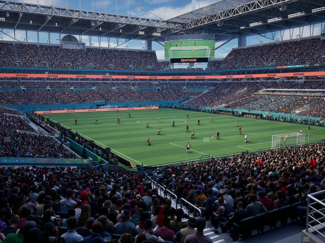 Hard Rock Stadium - Section 209 Seat View