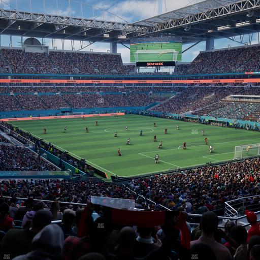 Hard Rock Stadium - Section 209 Seat View