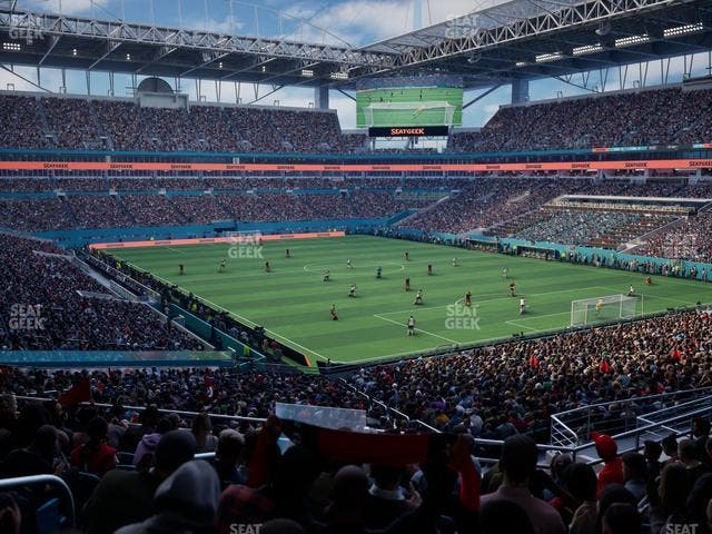 Hard Rock Stadium - Section 209 Seat View
