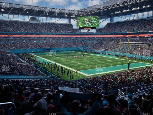 Hard Rock Stadium - Section 209 Seat View