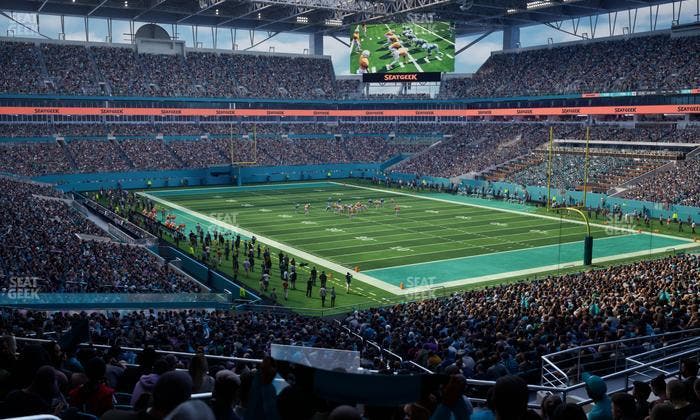 Hard Rock Stadium - Section 209 Seat View